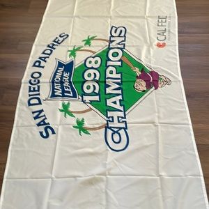 SAN DIEGO PADRES NATIONAL LEAGUE 1998 CHAMPIONS  BANNER